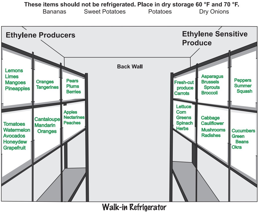 Produce Storage Chart