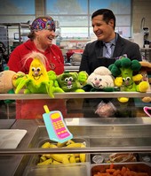 SNP Director Mario Ramos with Oak Valley Nutrition Staff