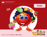 Fruits Emergent Reader Mini-book Cover
