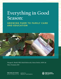 The front page of the "Everything in Good Season" guide 