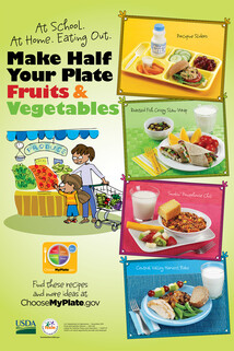 make half your plate fruits and vegetables