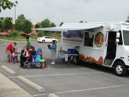 Washington County Public Schools "Meal Machine" food truck serves summer meals. Courtesy Photo