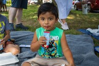 Child with Juice. Courtesy Photo