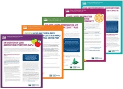 Preview of the five new food safety fact sheets