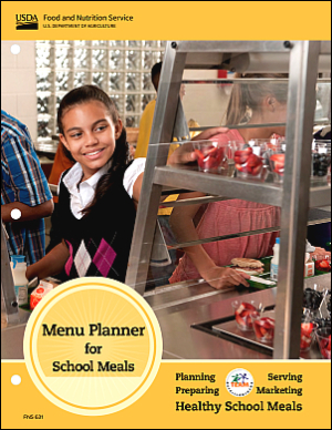 Cover page of the new Menu Planner resource.