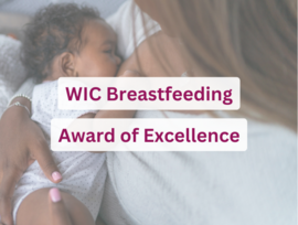 WIC Breastfeeding Award of Excellence