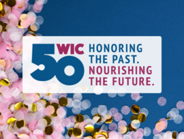 WIC 50 Honoring the past. Nourishing the future.