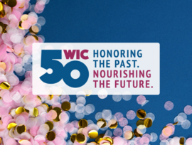 WIC 50 honoring the past. nourishing the future.