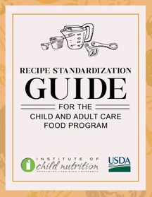 Cover page of the Recipe Standardization Guide. 