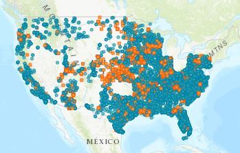 meals on a map