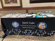 Spirit Lake Nutrition Education table