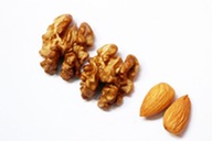 Walnuts and almonds