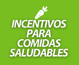 Icono de Incentivos para comidas saludables