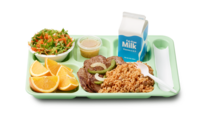 Rice with pigeon peas 