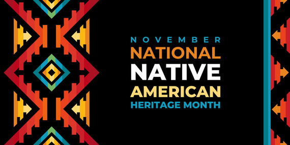 November Native American Heritage Month banner