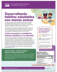 Desarrollando hábitos saludables con menos azúcar