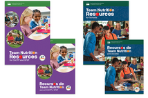 Collage of Team Nutrition catalogs