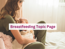 Breastfeeding Topic Page