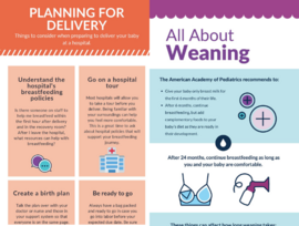 WIC Breastfeeding Infographics
