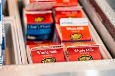 Cartons of milk
