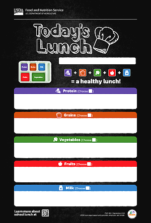 Lunch Menu Poster
