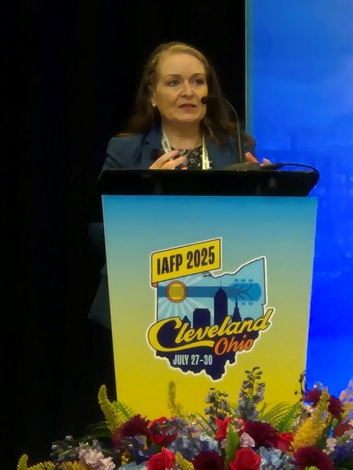 Denise presenting at IAFP (2025)