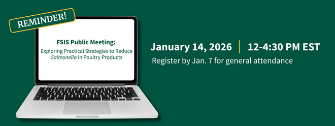 FSIS Event Reminder Templates - SMALL PLANTS