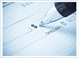 signing blank check