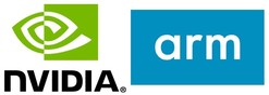 Nvidia Arm logos
