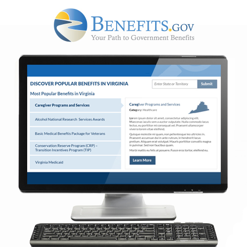 New features on Benefits.gov