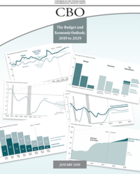 Budget and Economic Outlook 2019 to 2029 cover