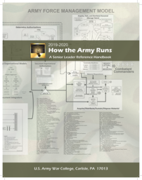 How The Army Runs: A Senior Leader Reference Handbook 2019-2020