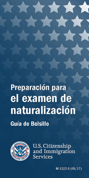 Preparing For The Naturalization Test: A Pocket Study Guide (Spanish)