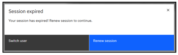 session expired