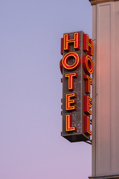 hotel sign