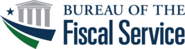 logo of the department of the treasury's bureau of the fiscal service