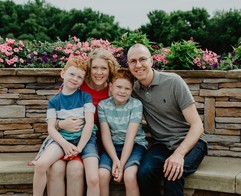 Matthew Helmering, Sarah Helmering and kids.