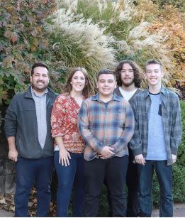 Andrew Enriquez with wife and two sons in Jefferson City