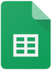 google sheets logo