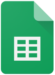 google sheets logo