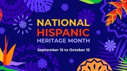 Hispanic Heritage Month stock graphic 
