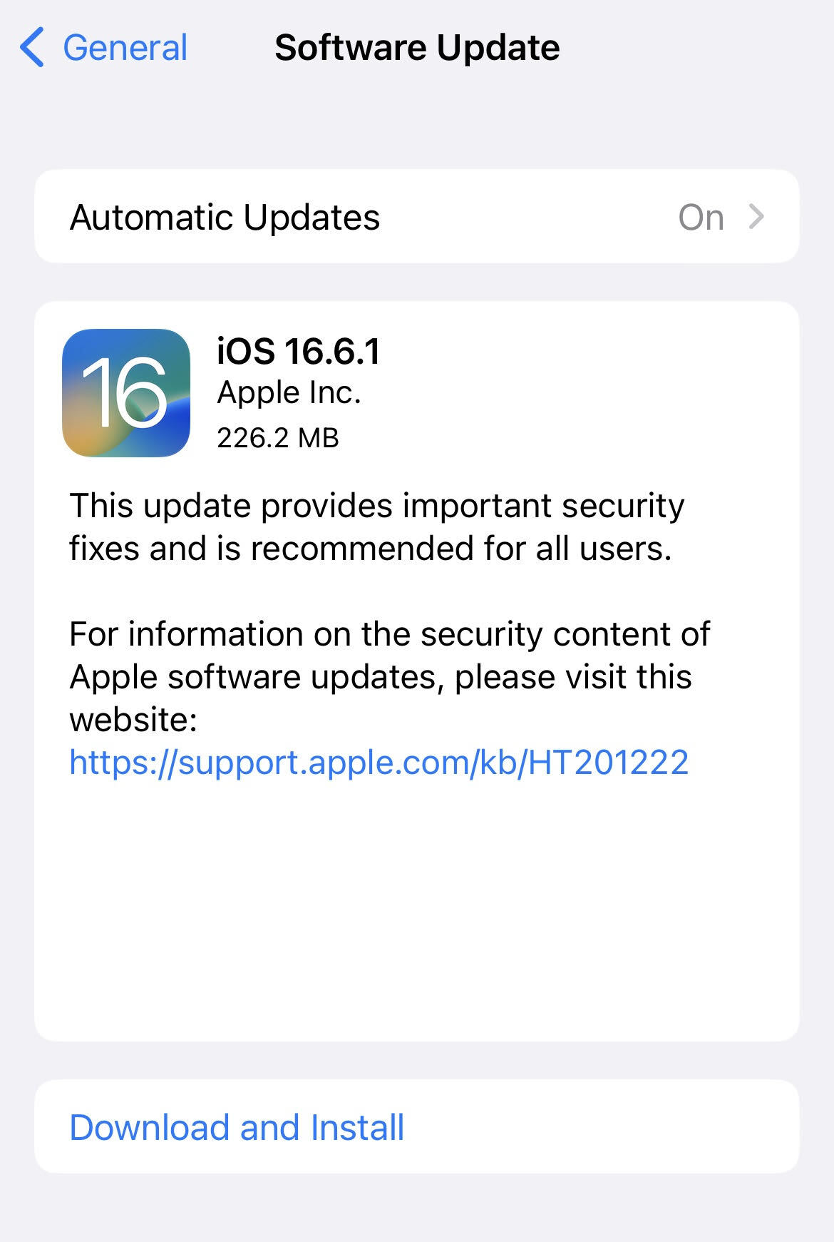Urgent: Update your GSA iPhone/iPad ASAP