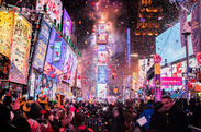 new year's ball drop times square