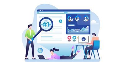 website features illustration