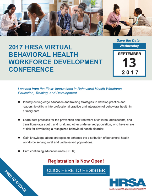 HRSA BH Conf Registration