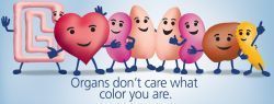 organs don't care what color you are