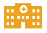 icon of a health center