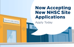 Now accepting new nhsc site applications