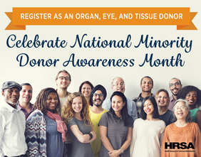 Minority Donor Awareness Month