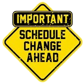 Schedule Change